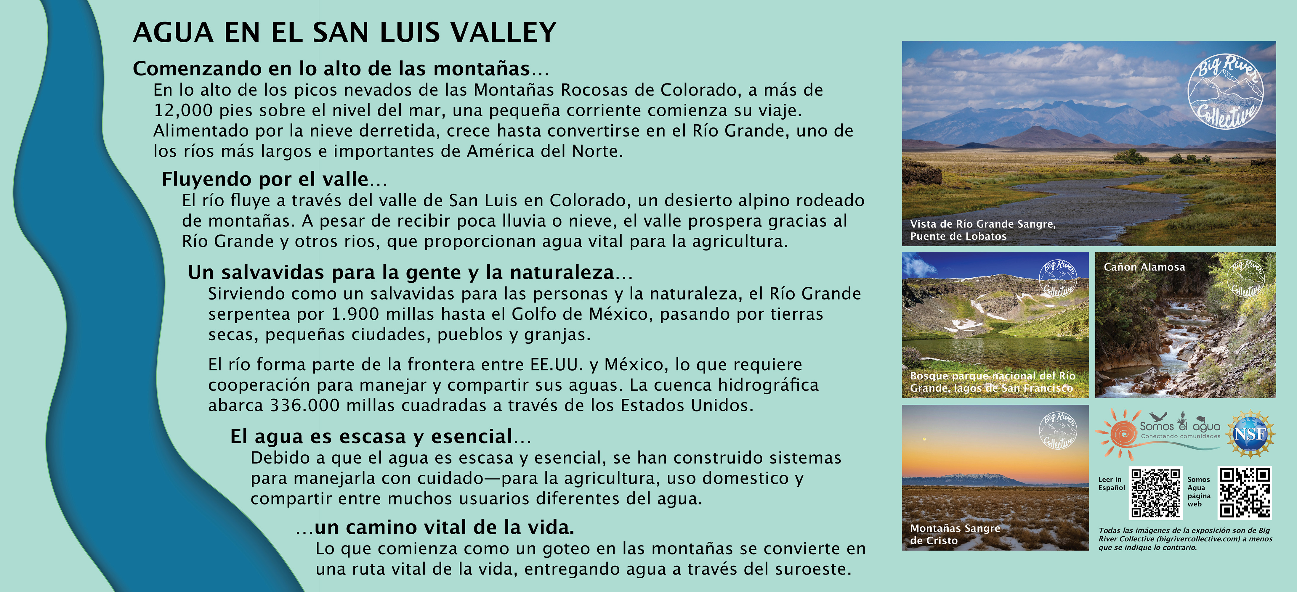 Comenzando en lo alto de las montañas