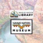 Logos for Navajo n\Nation Library and Navajo Nation Museum