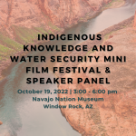 Navajo Nation Museum Film Fest Flyer