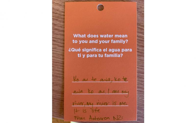 TAG: What does water mean to your family?